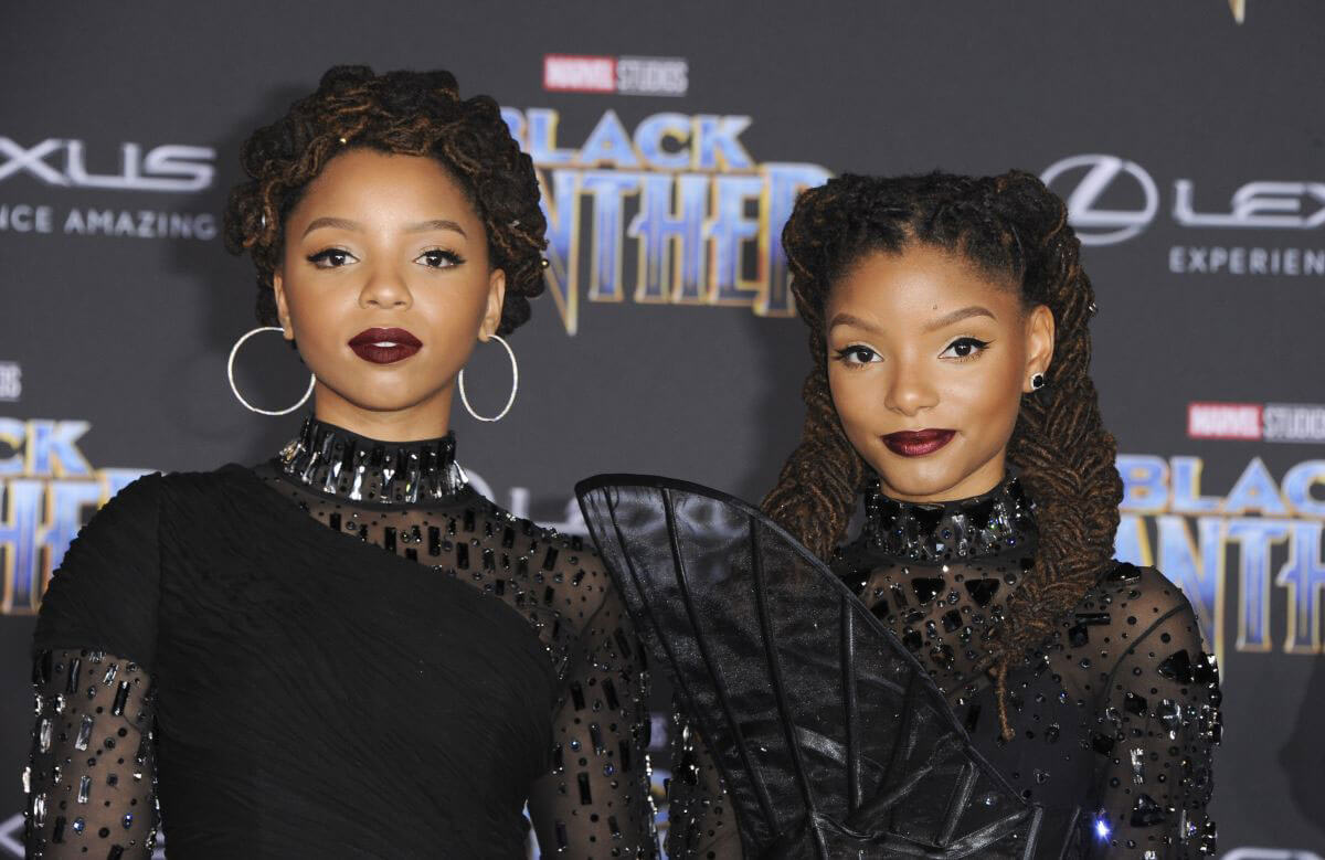 Chloe X Halle Stills at Black Panther Premiere in Hollywood 2018/01/29