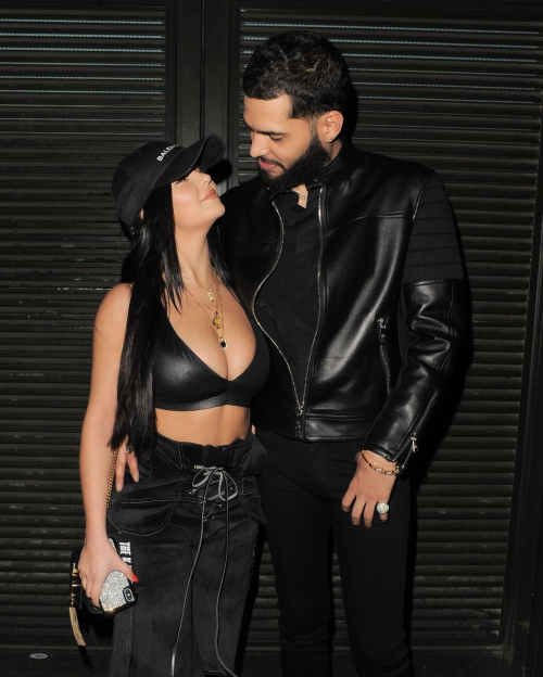 Demi Rose and DJ Chris Martinez Stills at Fabric Club in London 2018/01/28 10