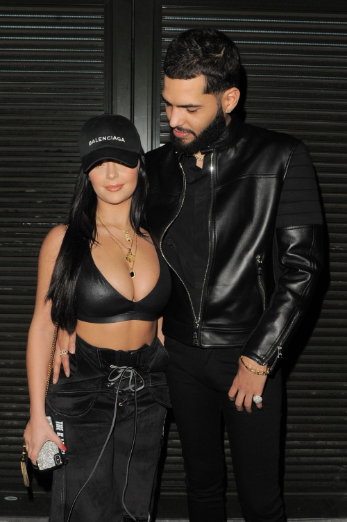 Demi Rose and DJ Chris Martinez Stills at Fabric Club in London 2018/01/28 11