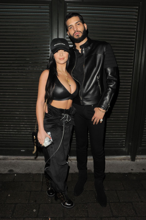 Demi Rose and DJ Chris Martinez Stills at Fabric Club in London 2018/01/28 13