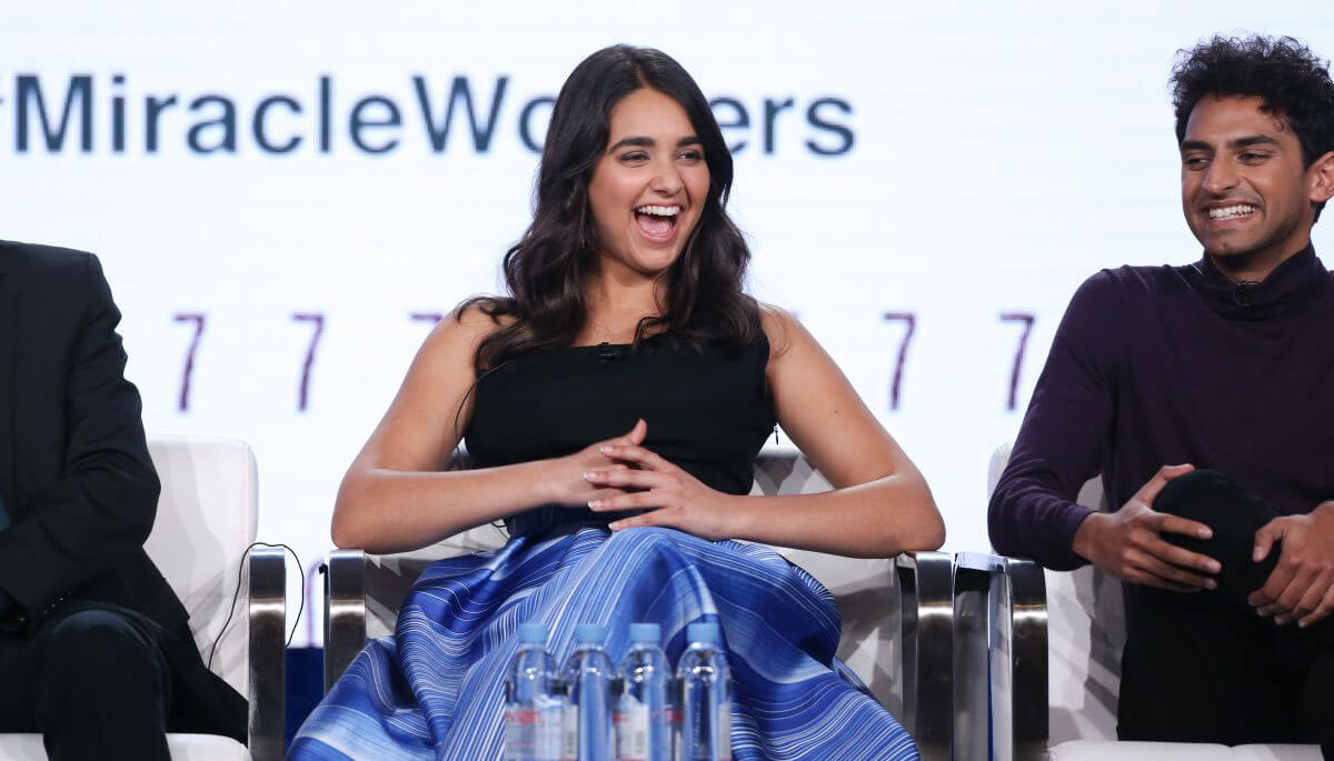 Geraldine Viswanathan Stills at Miracle Workers Show Panel at TCA Winter Press Tour in Los Angeles 2018/01/11