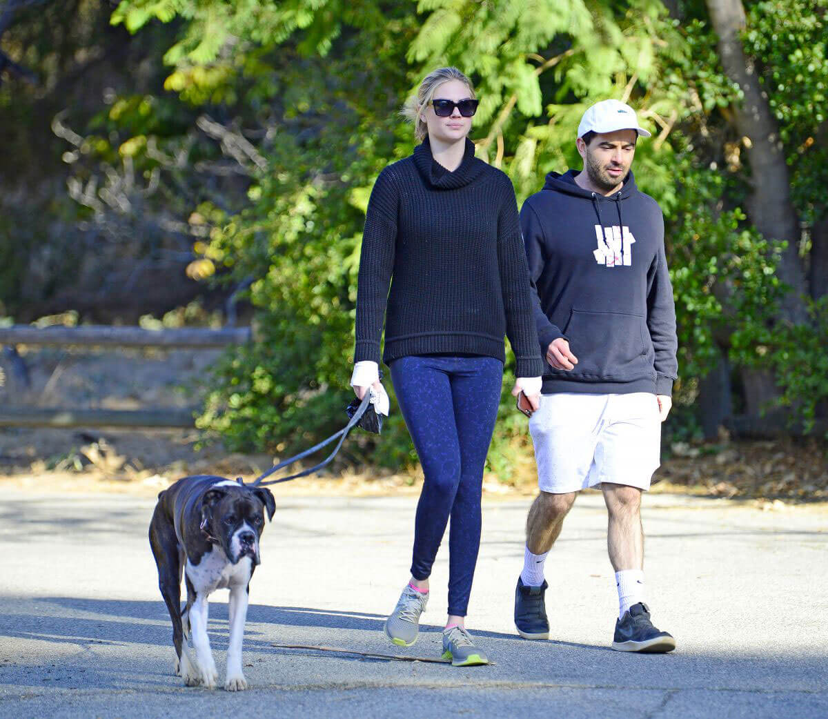 Kate Upton Stills Walks Her Dog Out in Los Angeles 2018/01/11