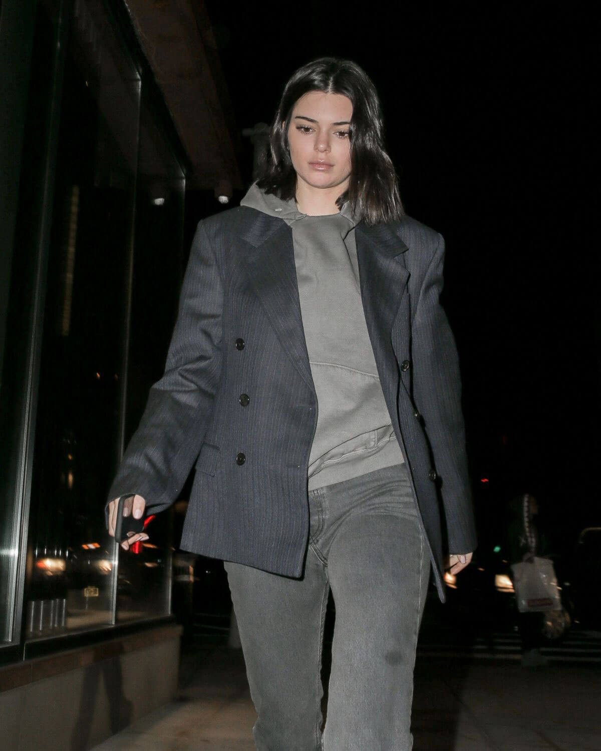 Kendall Jenner Stills Night Out in New York 2018/01/27