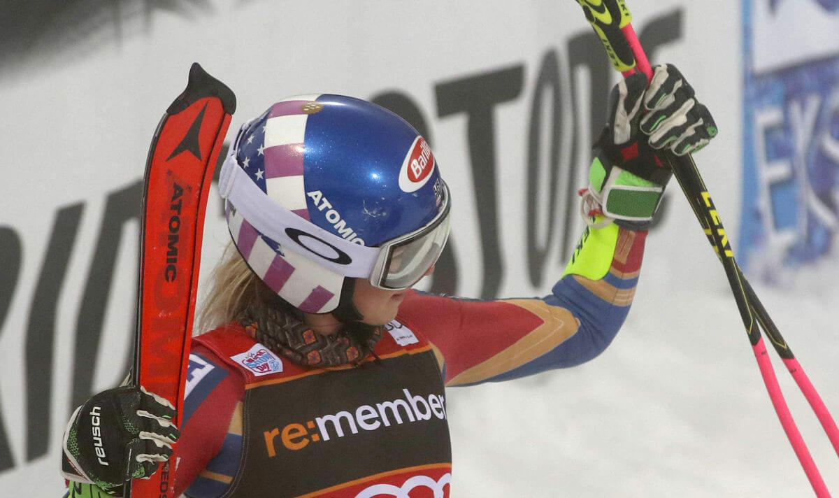 Mikaela Shiffrin Stills Alppine Skiing Fis World Cup in Oslo 2018/01/01