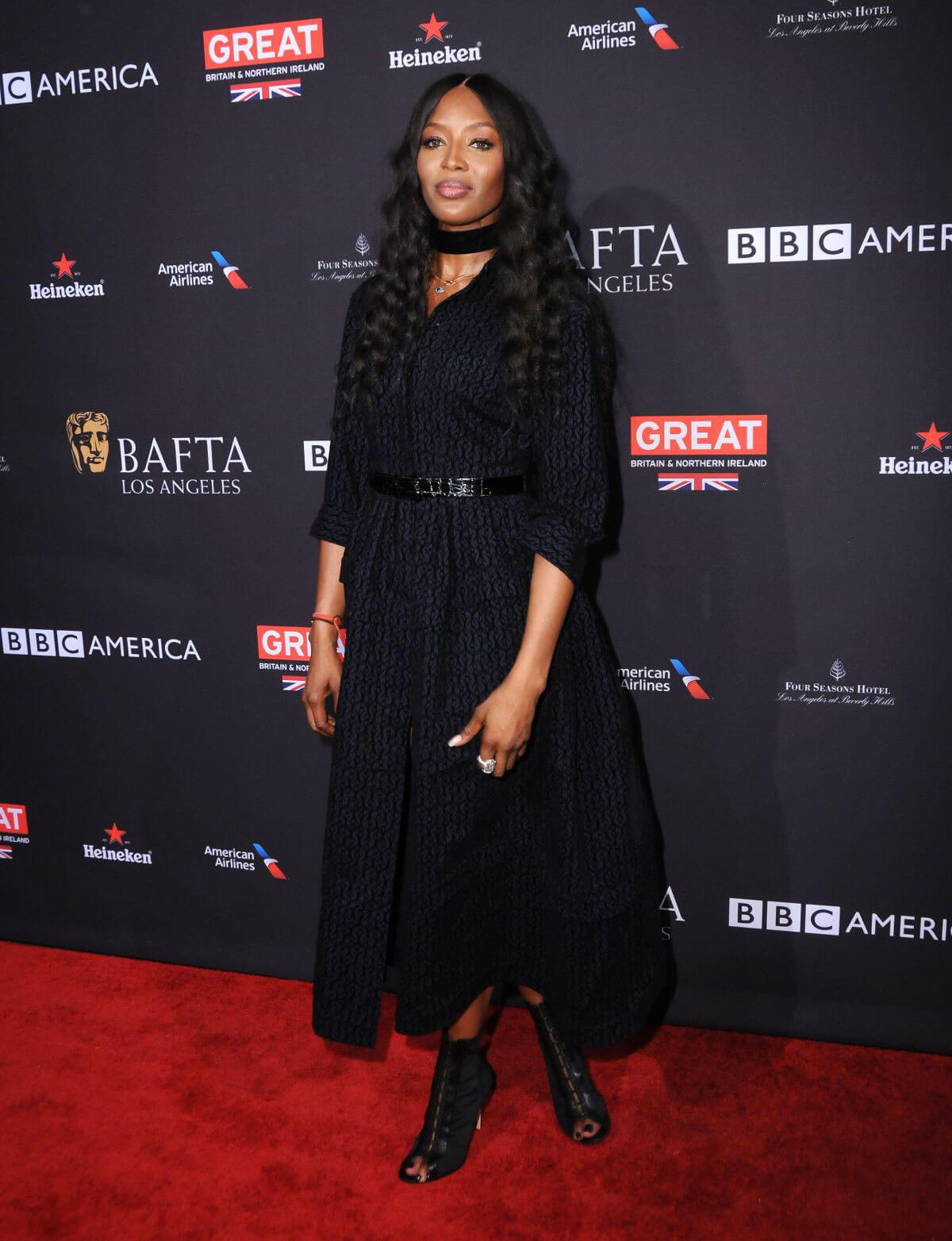 Naomi Campbell Stills at Bafta Los Angeles Tea Party in Los Angeles 2018/01/06