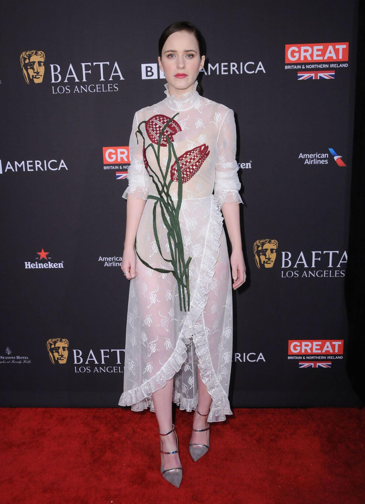 Rachel Brosnahan Stills at Bafta Los Angeles Tea Party in Los Angeles 2018/01/06