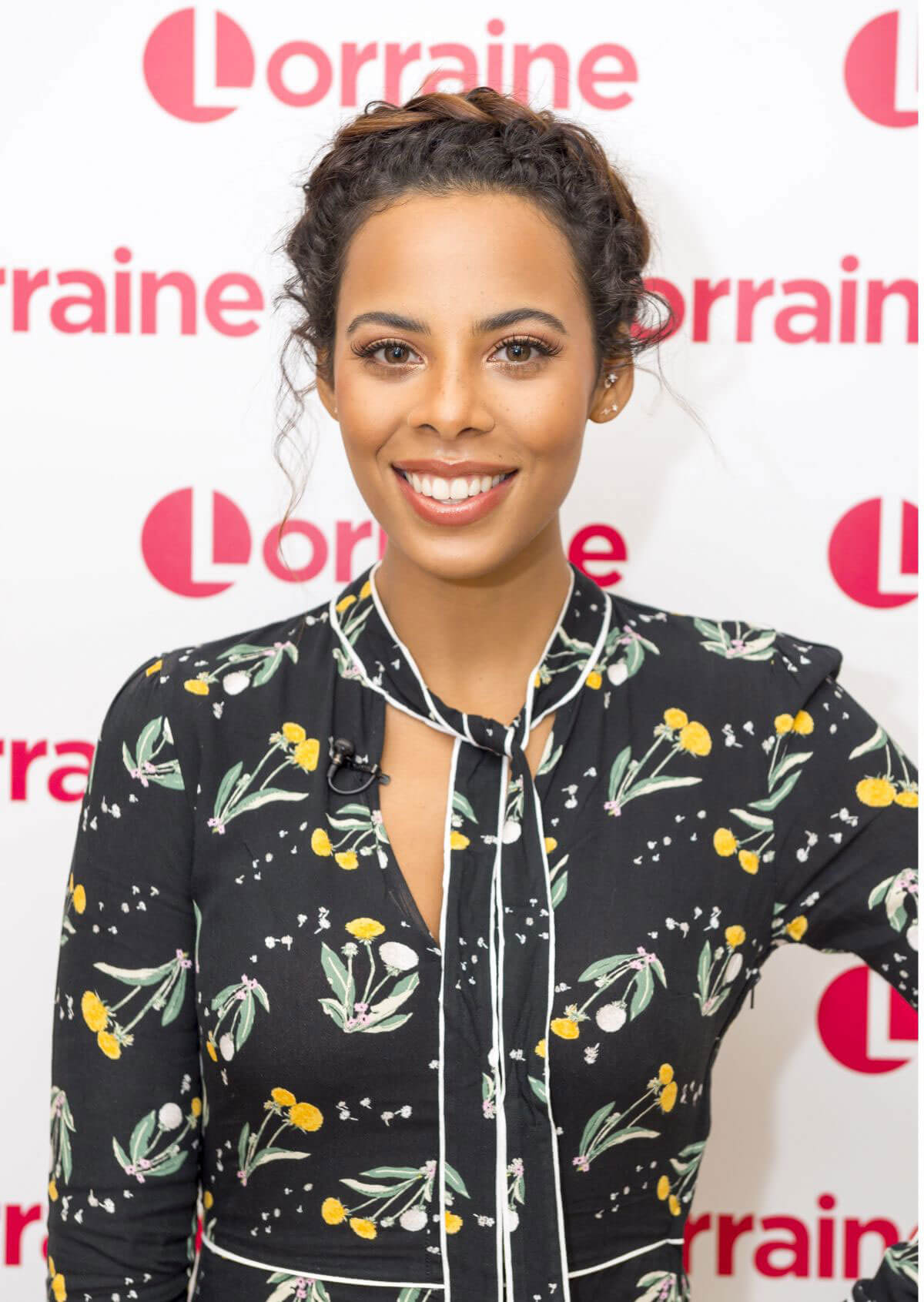 Rochelle Humes Stills at Lorraine TV Show in London 2018/01/30