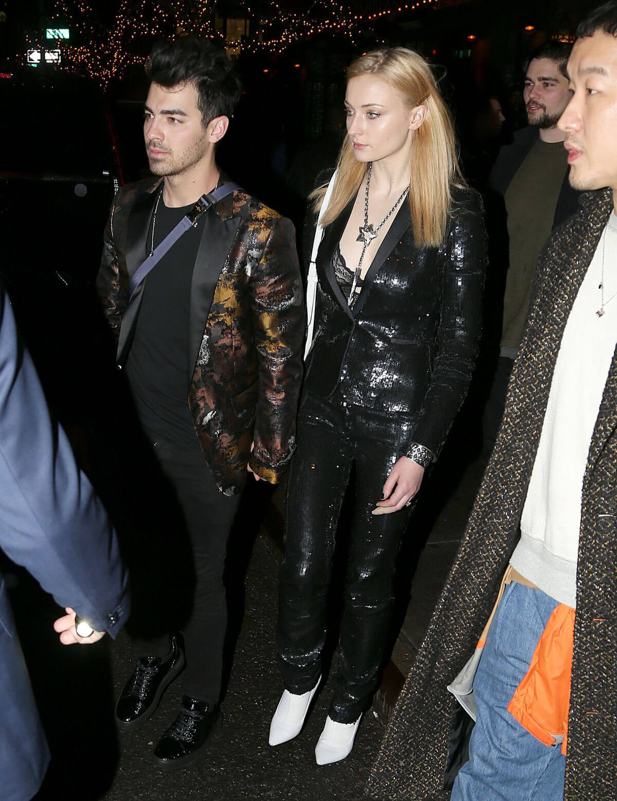 Sophie Turner and Joe Jonas Stills Night Out in New York 2018/01/27