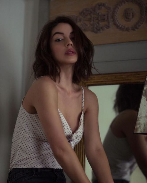 Adelaide Kane Poses by Jordan Harvey Photoshoot, 2018 Issue