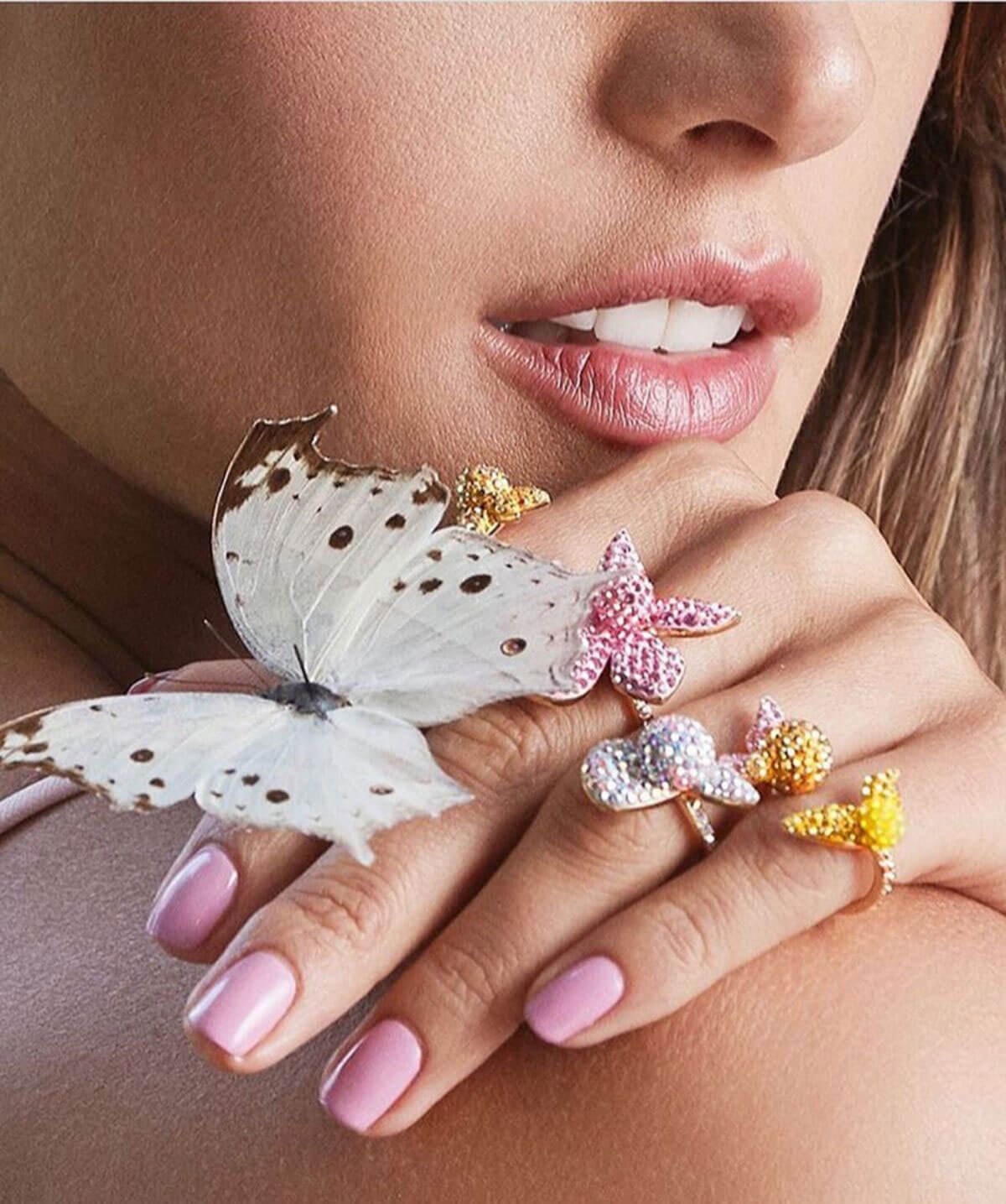 Alessandra Ambrosio Poses for Swarovski Advertising Campaign, 2018 Issue