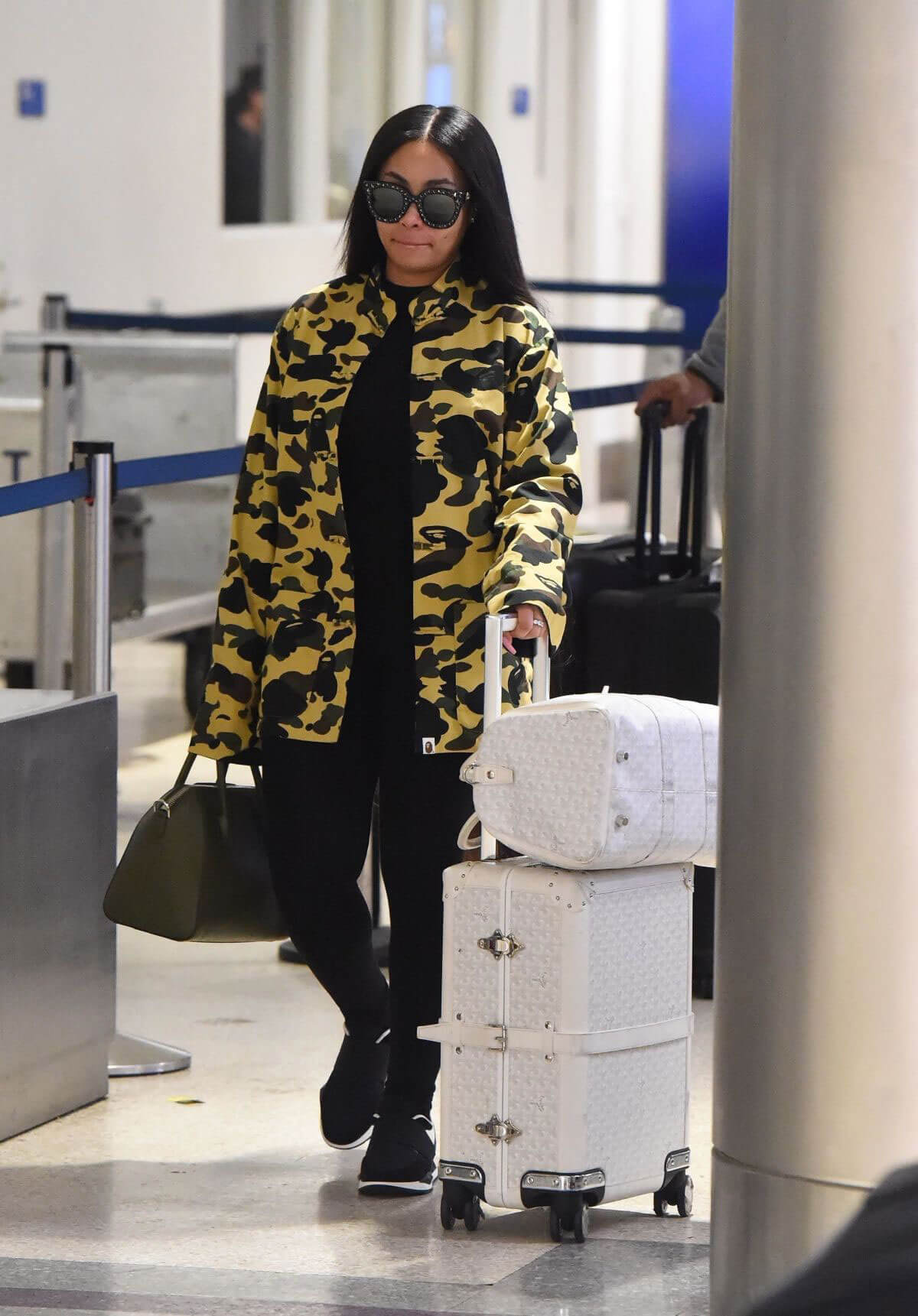 Blac Chyna Stills at Los Angeles International Airport 2018/02/03