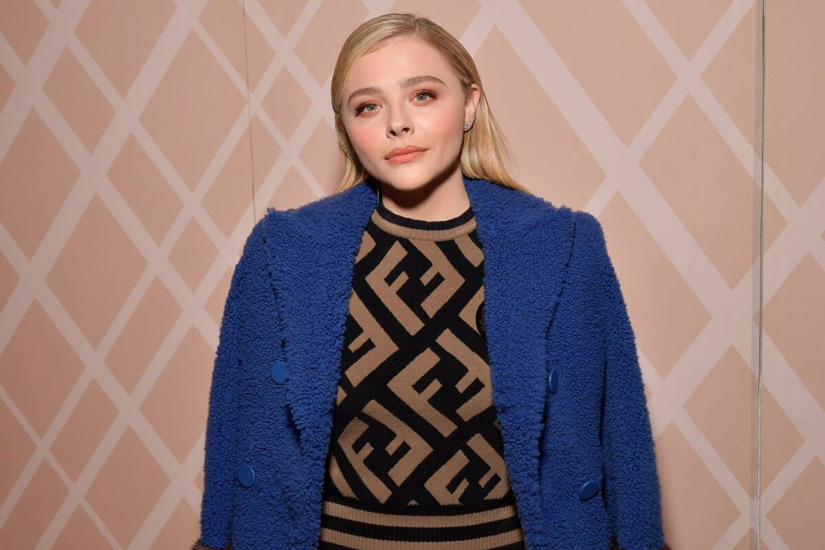 Chloe Moretz Stills at Fendi Winter/Fall 2018 Fashion Show in Milan 2018/02/22