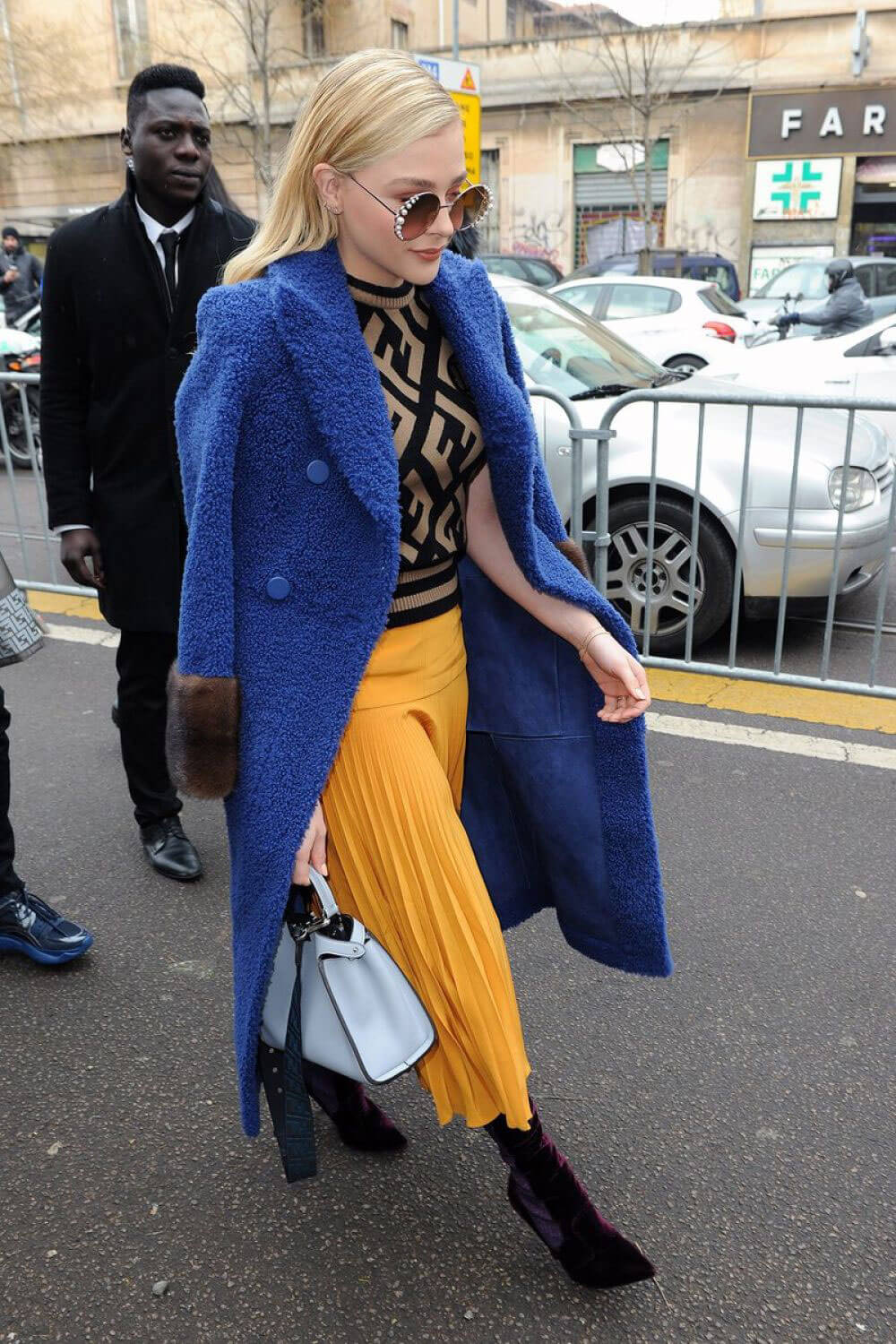 Chloe Moretz Stills Out at Milan Fashion Week 2018/02/22