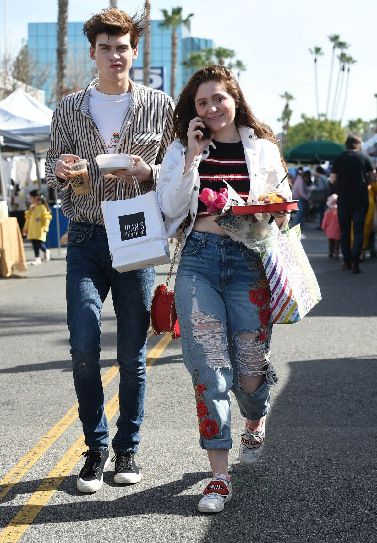 Emma Kenney and Aidan Alexander Stills Out in Los Angeles 2018/02/11