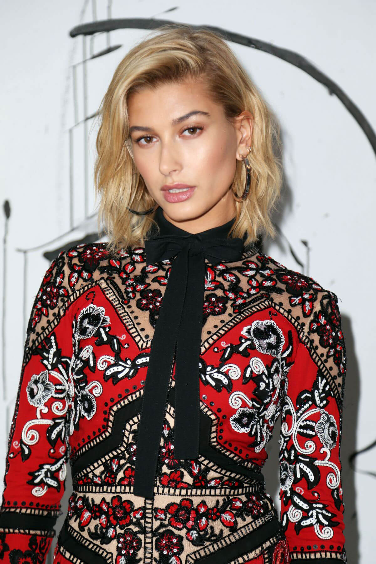 Hailey Baldwin Stills at Dior Collection Launch Party at Spring/Summer 2018 New York Fashion Week 2018/02/06