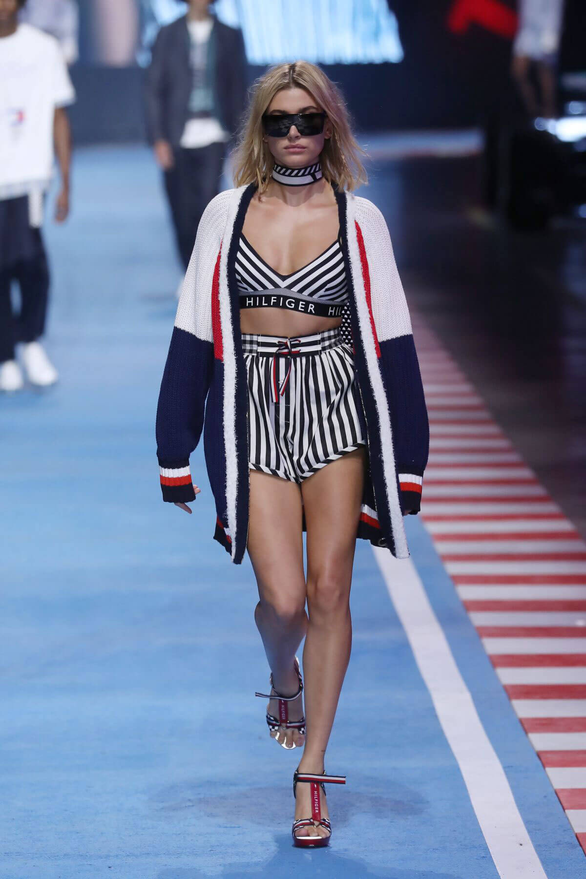 Hailey Baldwin Stills at Tommy Hilfiger Spring/Summer 2018 Runway Show in Milan 2018/02/25