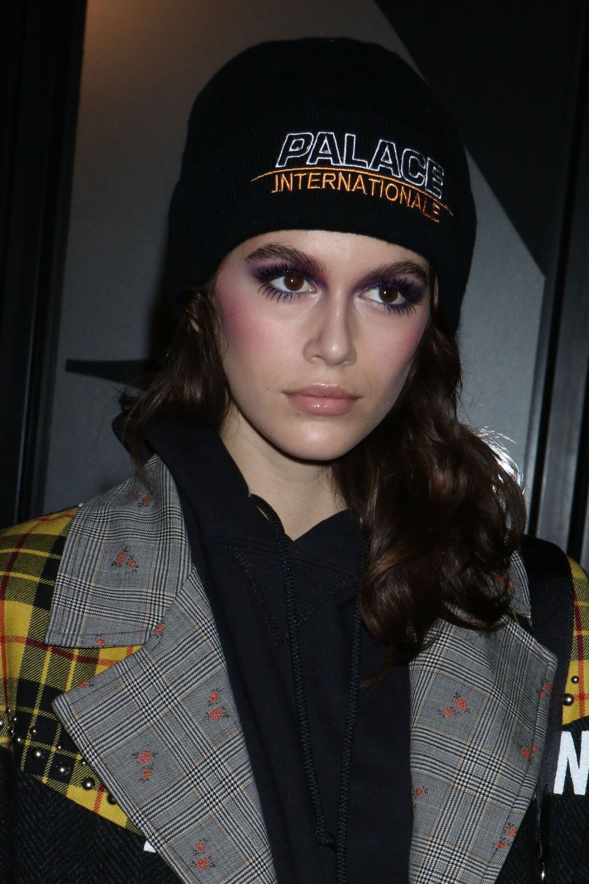 Kaia Gerber Stills at Anna Sui Fall/Winter 2018 Fashion Show at NYFW in New York 2018/02/12