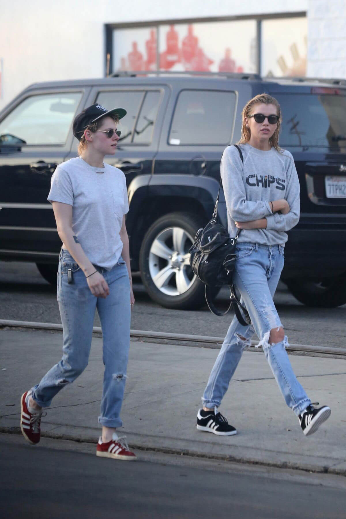 Kristen Stewart and Stella Maxwell Stills at Shape House Sweat Lodge in Los Angeles 2018/02/06