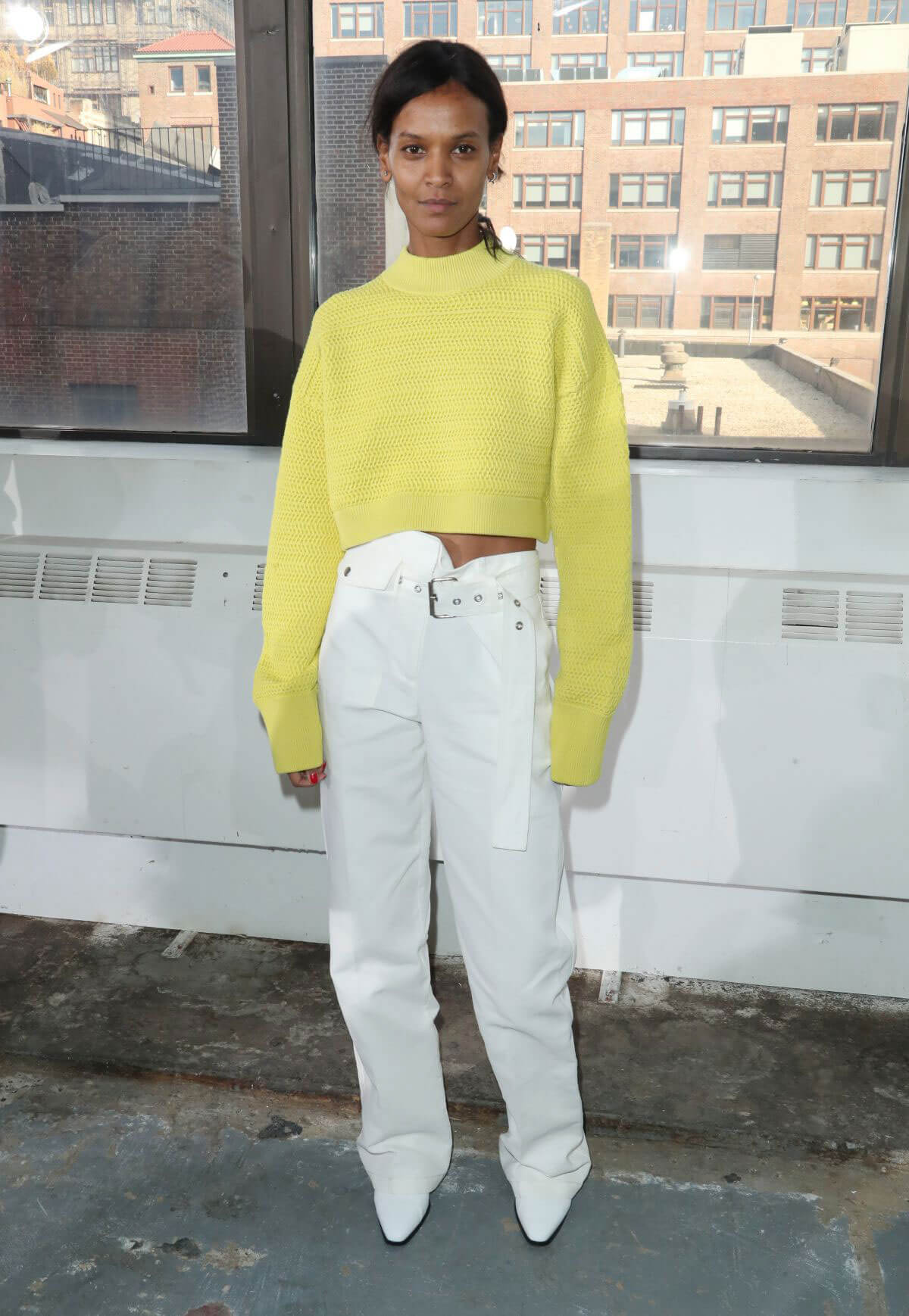 Liya Kebede Stills at 3.1 Phillip Lim Show at New York Fashion Week 2018/02/12