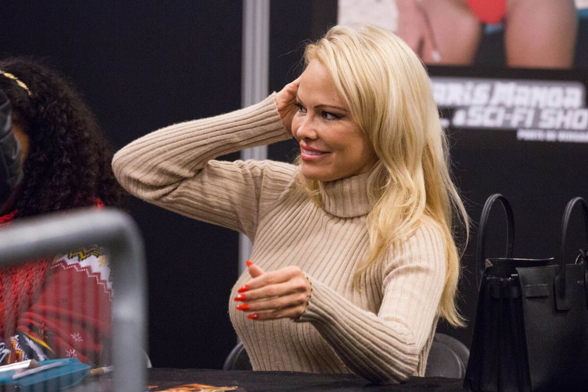 Pamela Anderson Stills at 25th Paris Manga and Sci-fi Show in Paris 2018/02/03