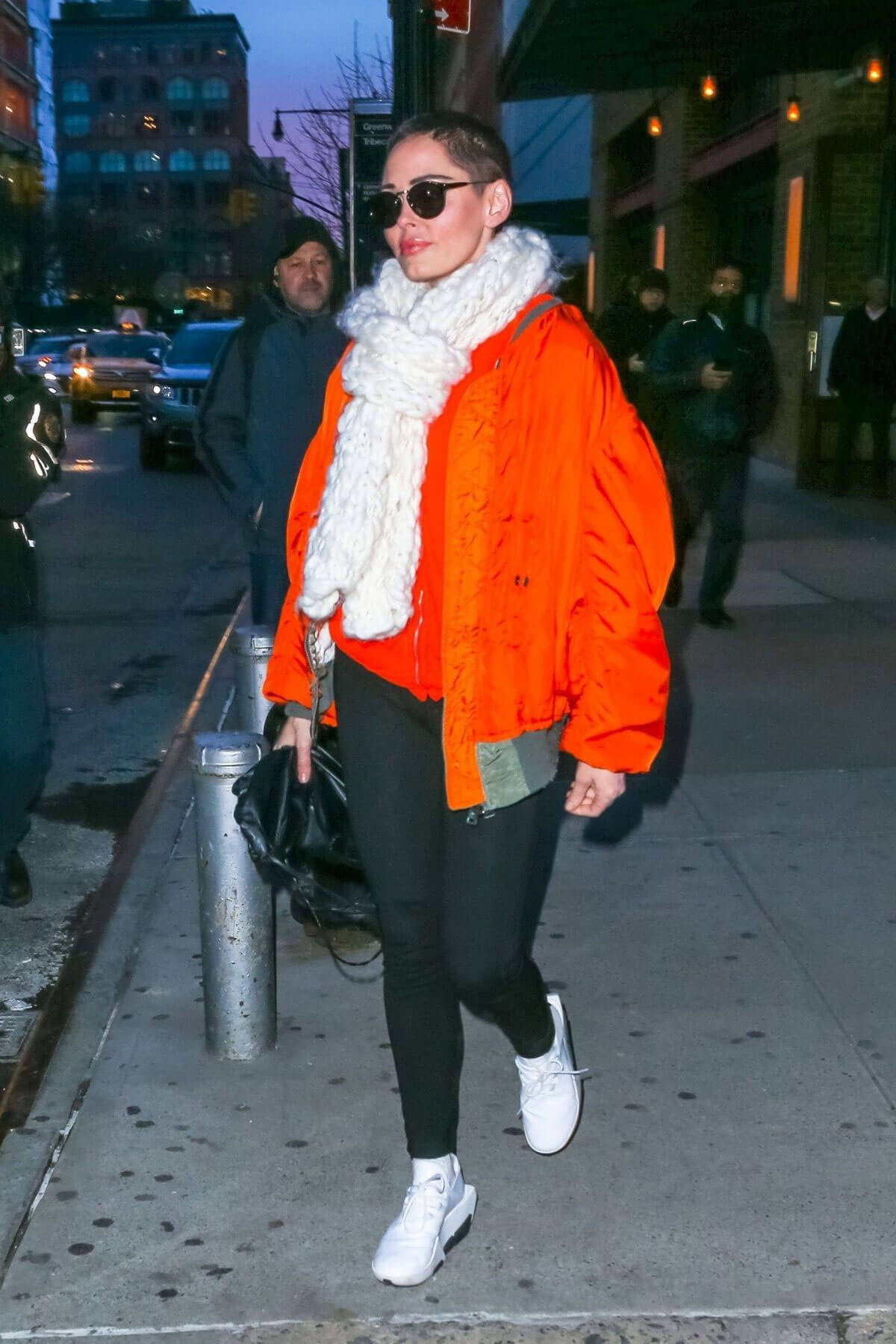 Rose McGowan Stills Out and About in New York 2018/01/31