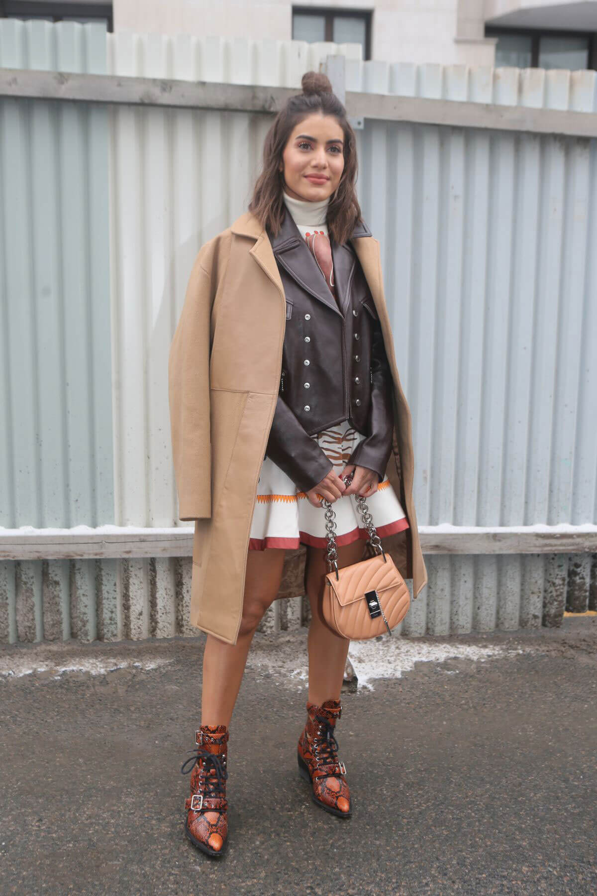 Camila Coelho Stills at Chloe Show at Paris Fashion Week 2018/03/01