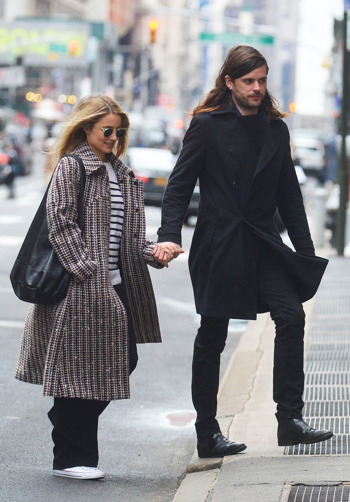 Dianna Agron and Winston Marshall Stills Out in New York 2018/02/25