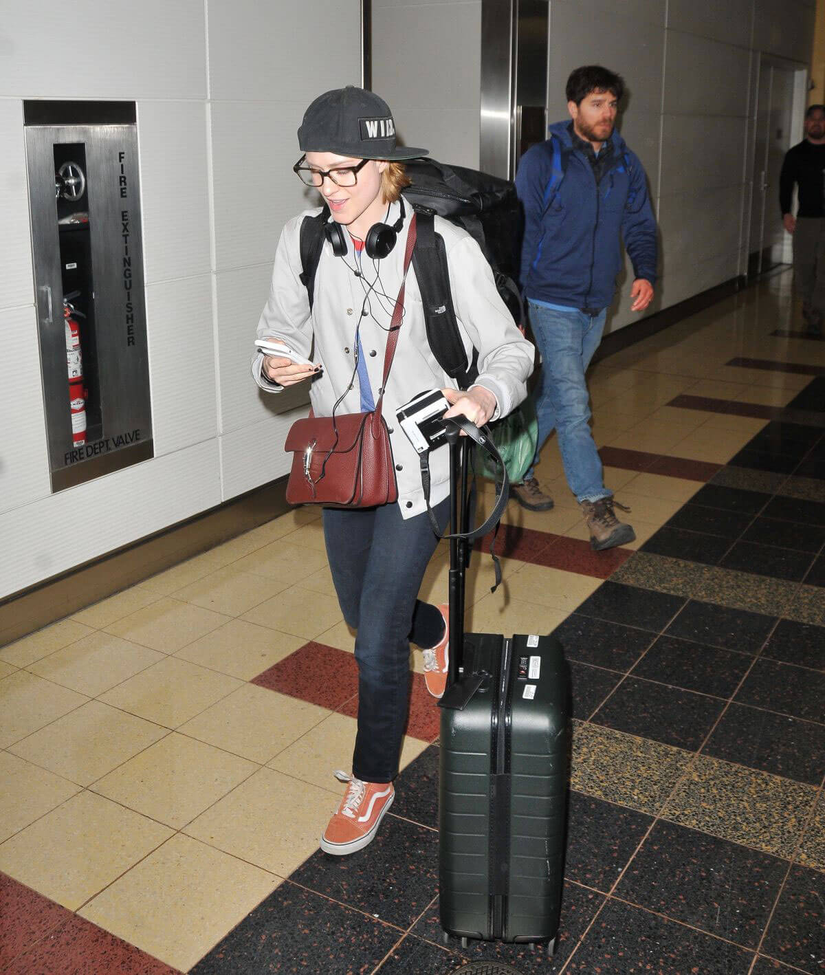 Evan Rachel Wood Stills at Airport in Washington 2018/02/26