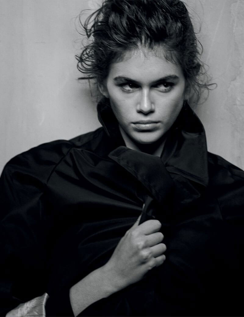 Kaia Gerber Poses for Interview Magazine February 2018 Issue