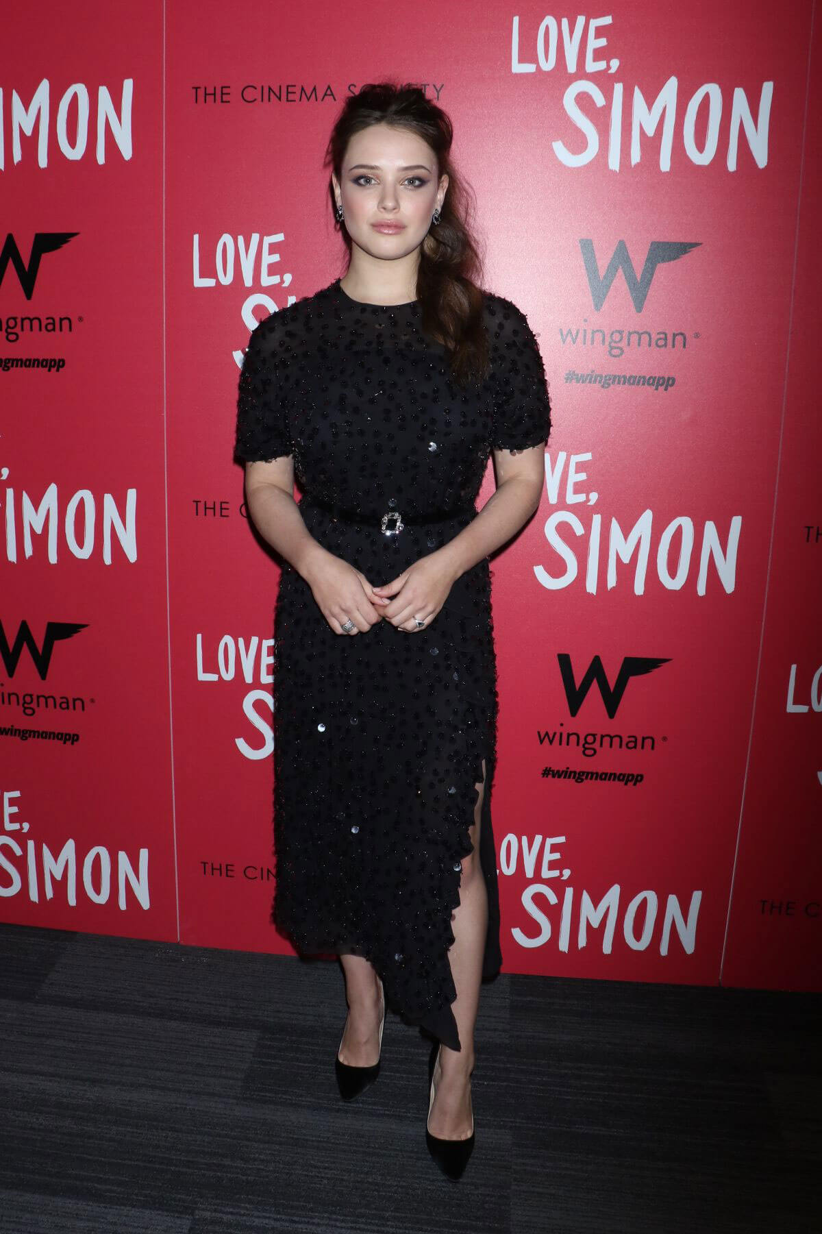 Katherine Langford Stills at Love, Simon Premiere in New York 2018/03/08