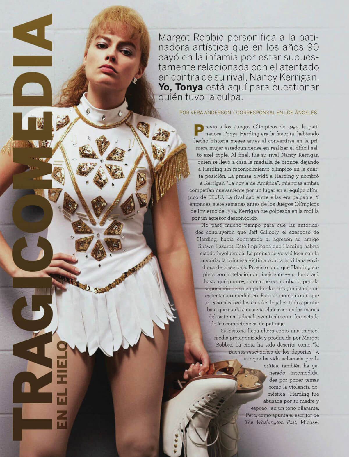 Margot Robbie Stills in Cine Premiere Magazine, February 2018 Issue