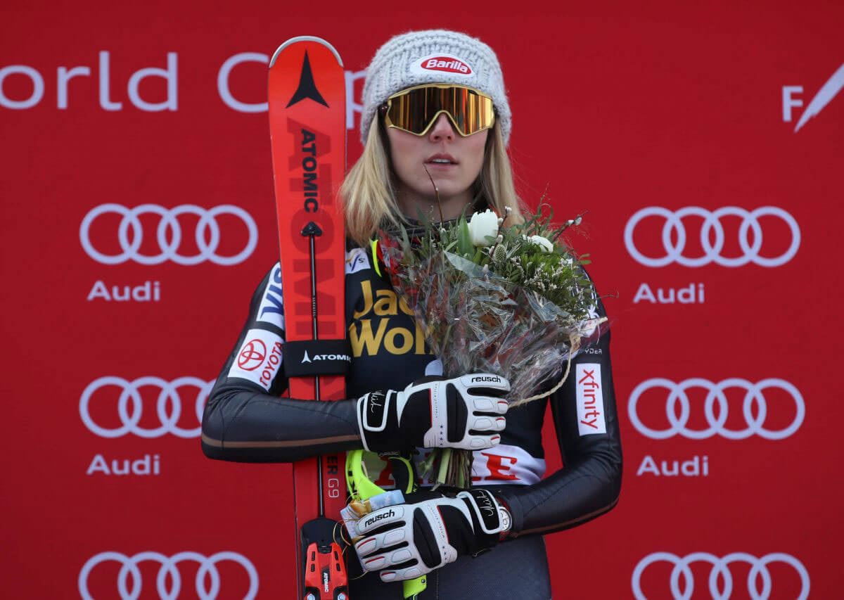 Mikaela Shiffrin Stills Wins Audi FIS Alpine Ski World Cup Final in Are 2018/03/17