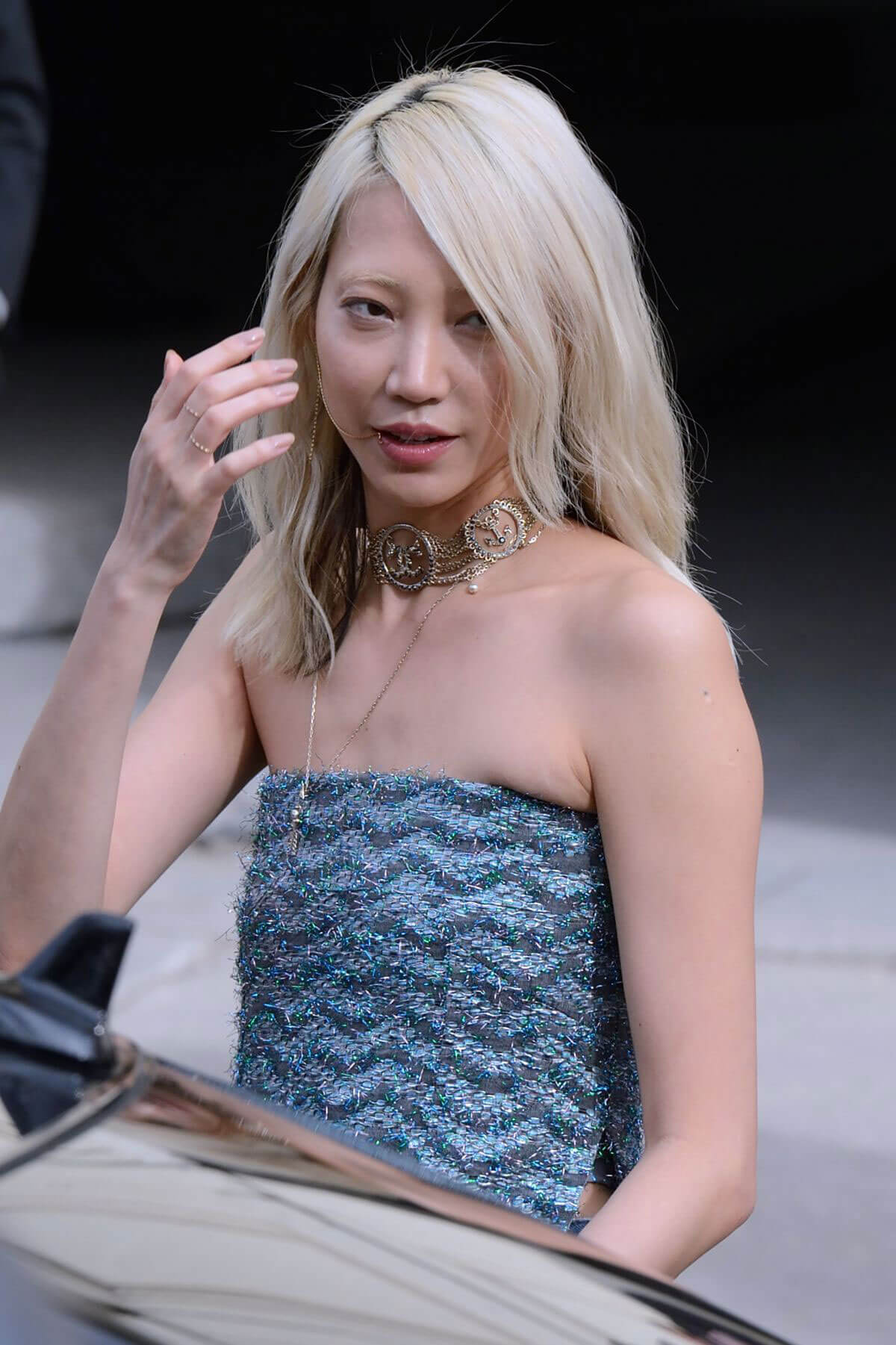 Soo Joo Park Stills at Chanel Forest Runway Show in Paris 2018/03/06