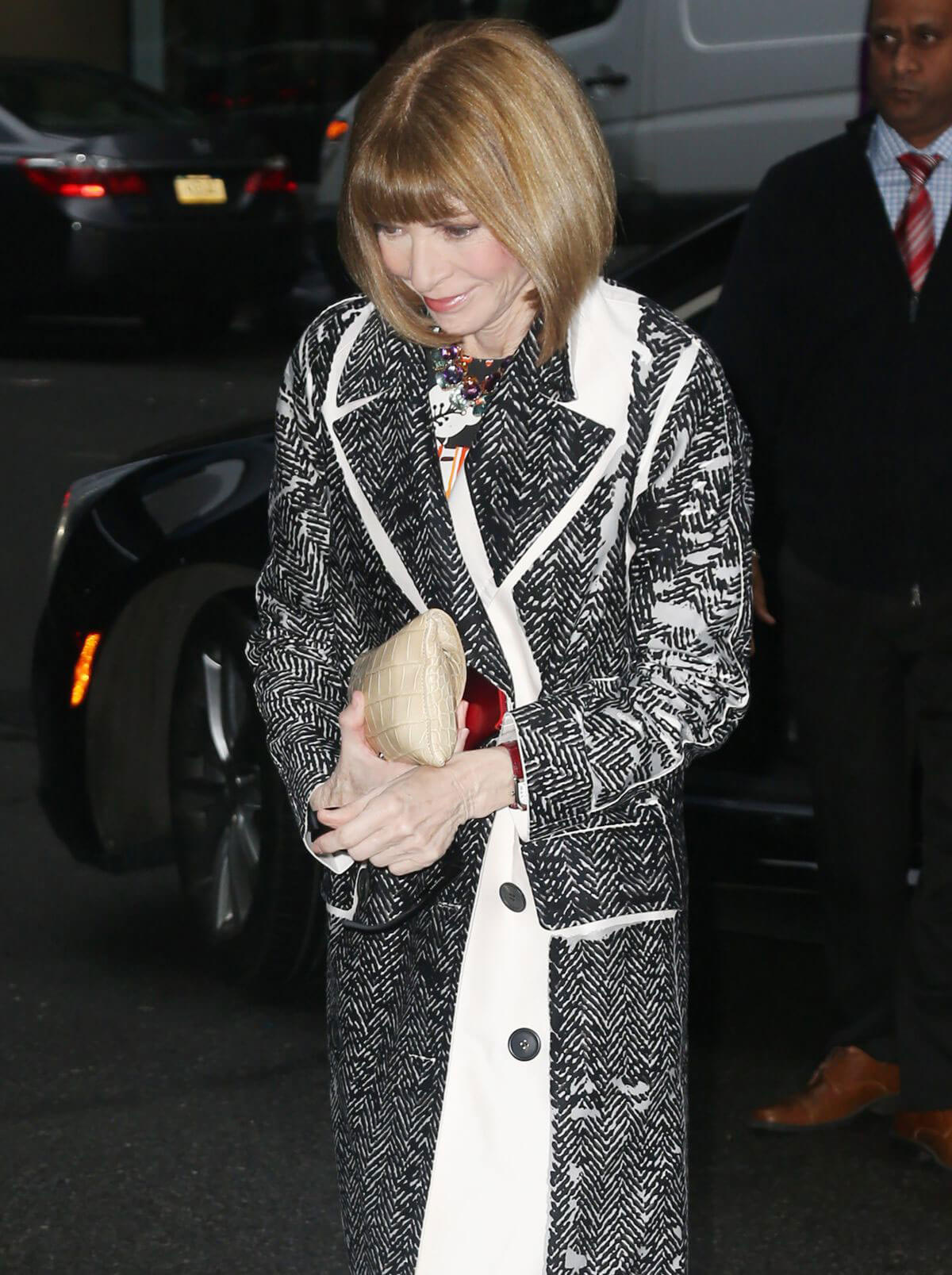 Anna Wintour Stills Out and About in New York 2018/04/25