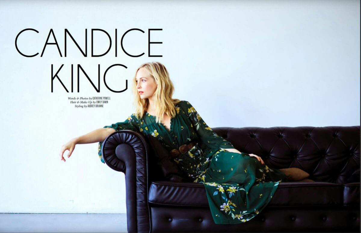 Candice King Poses for NKD Magazine, April 2018 Issue