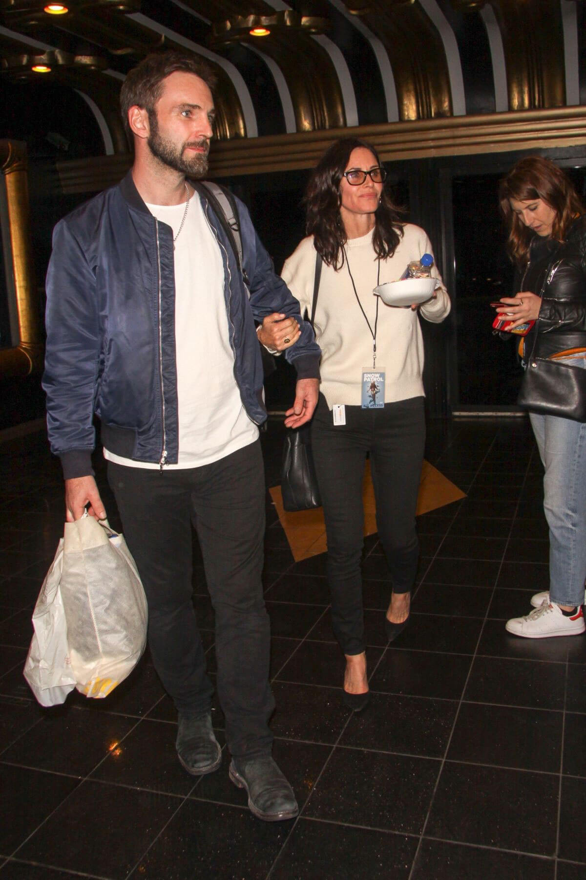 Courteney Cox Stills Leaves Fonda THeatre in Los Angeles 2018/04/25