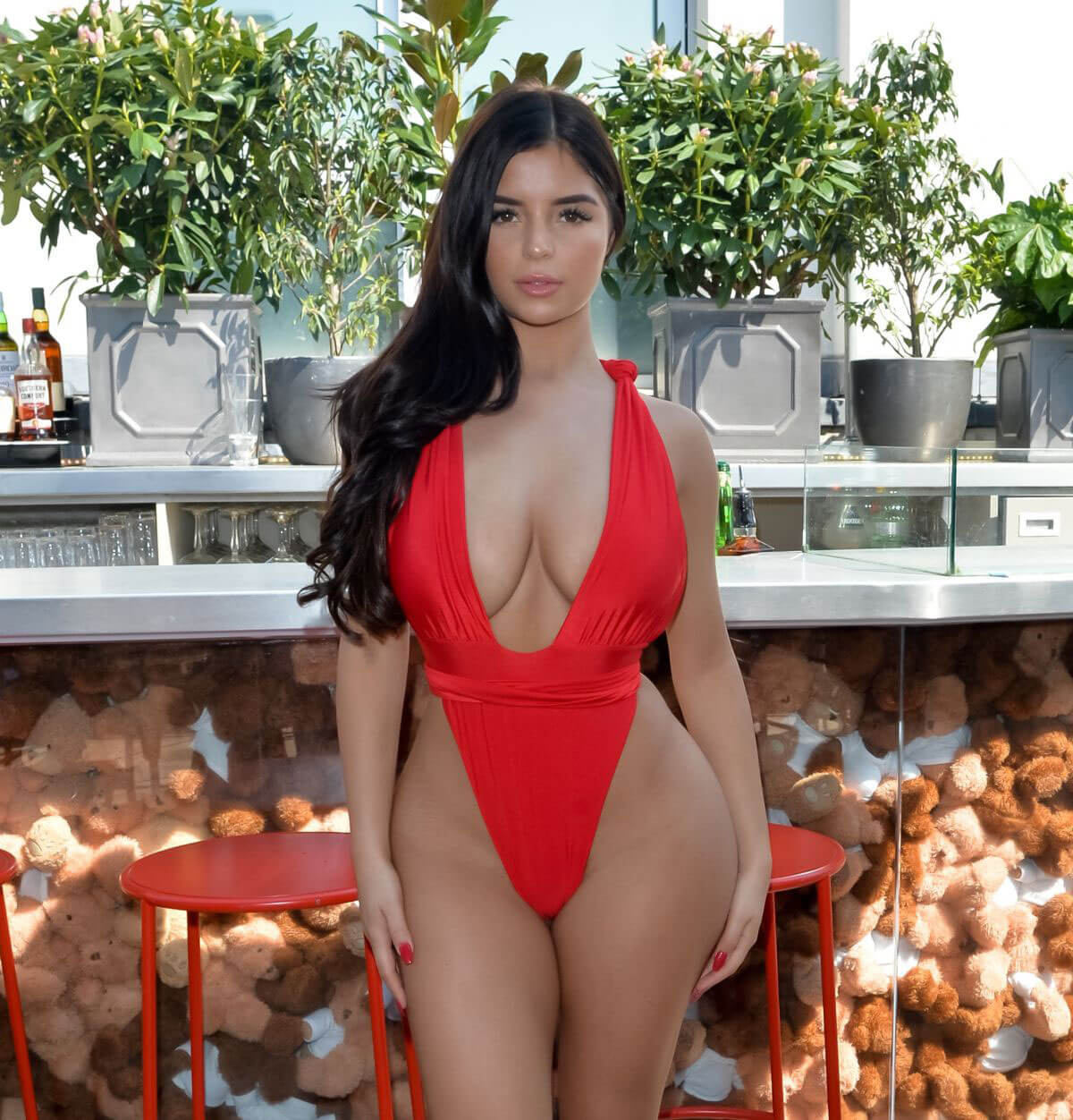 Demi Rose Mawby Stills in Swimwear for Summer 2018 Issue