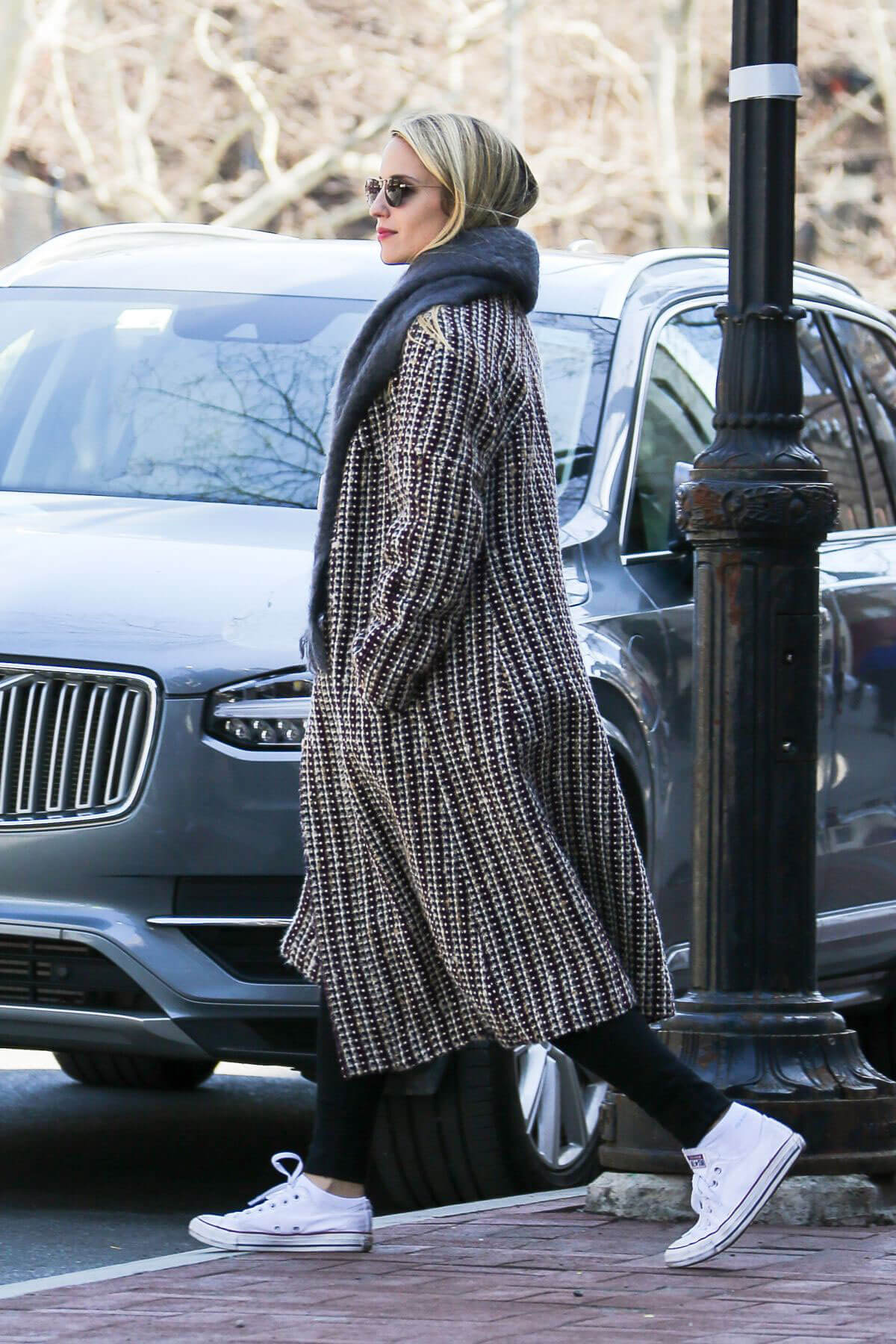 Dianna Agron Stills Out in New York 2018/04/20