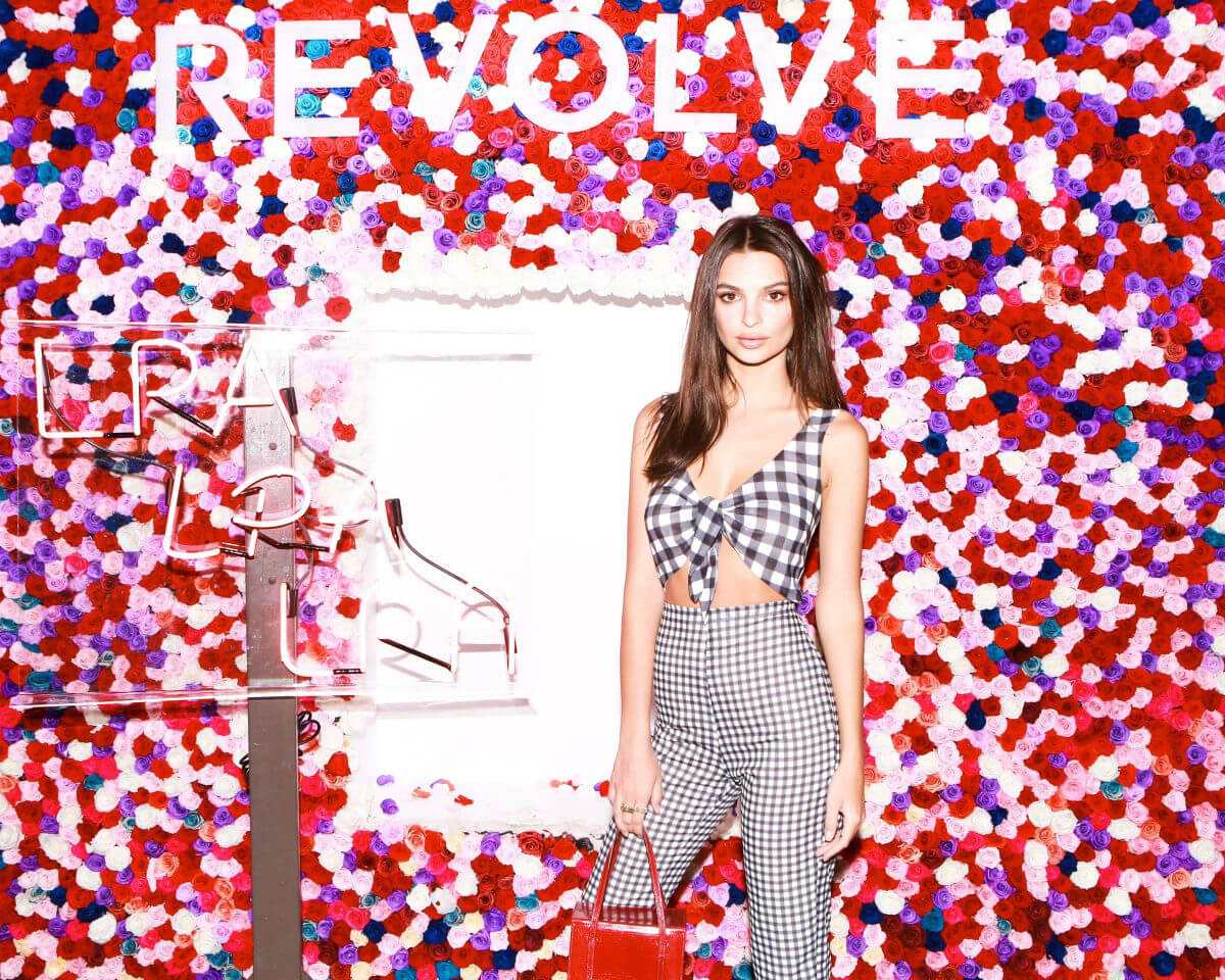 Emily Ratajkowski Stills at Revolve Festival Welcome Reception in Palm Springs 2018/04/12