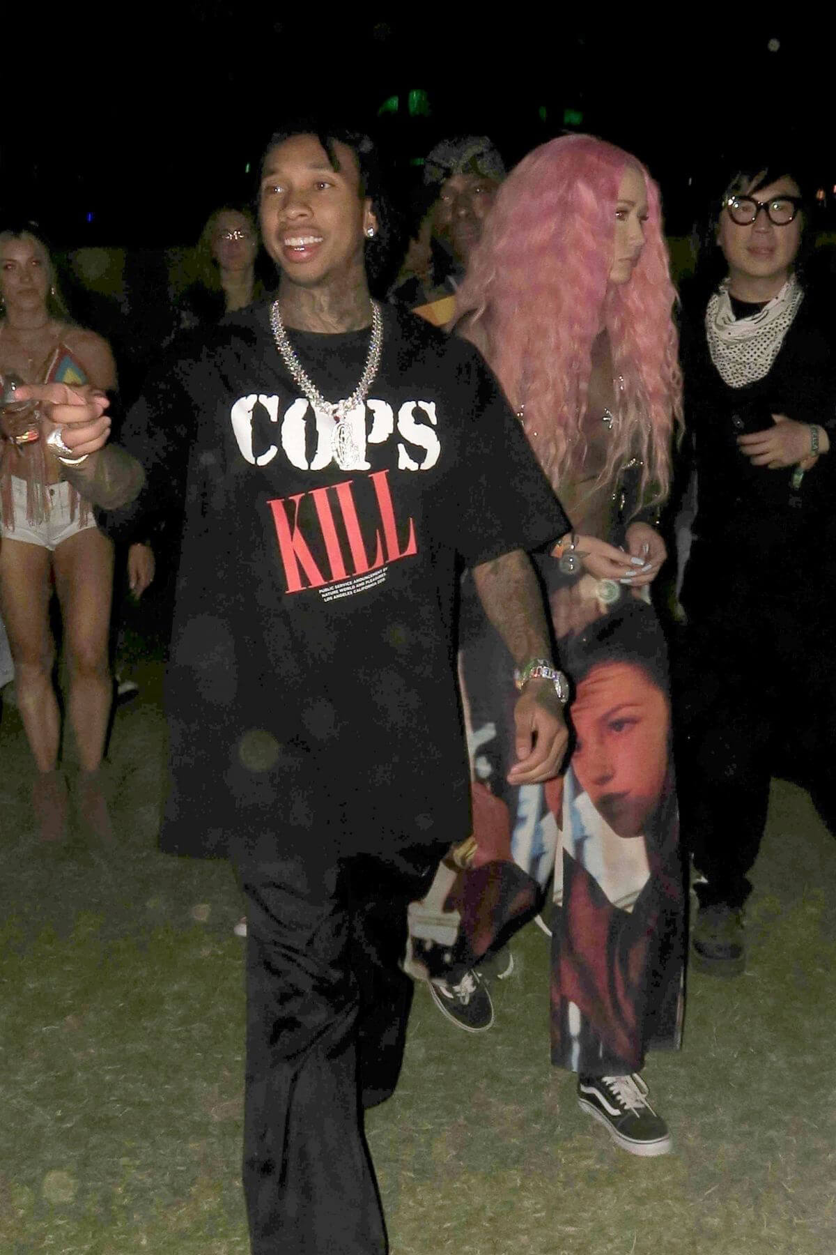 Iggy Azalea and Tyga Stills at Coachella Music Festival 2018/04/16