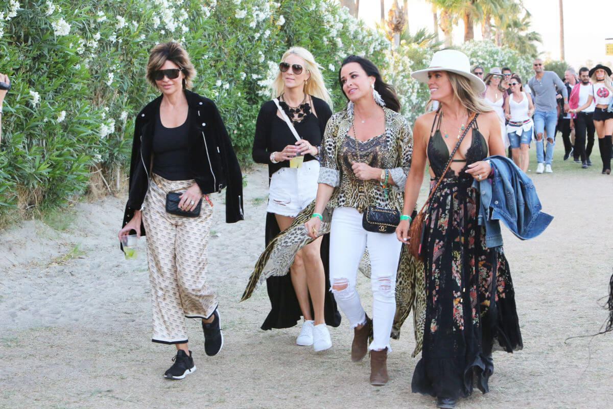 Lisa Rinna and Kyle Richards Stills at 2018 Coachella Valley Music and Arts Festival 2018/04/14