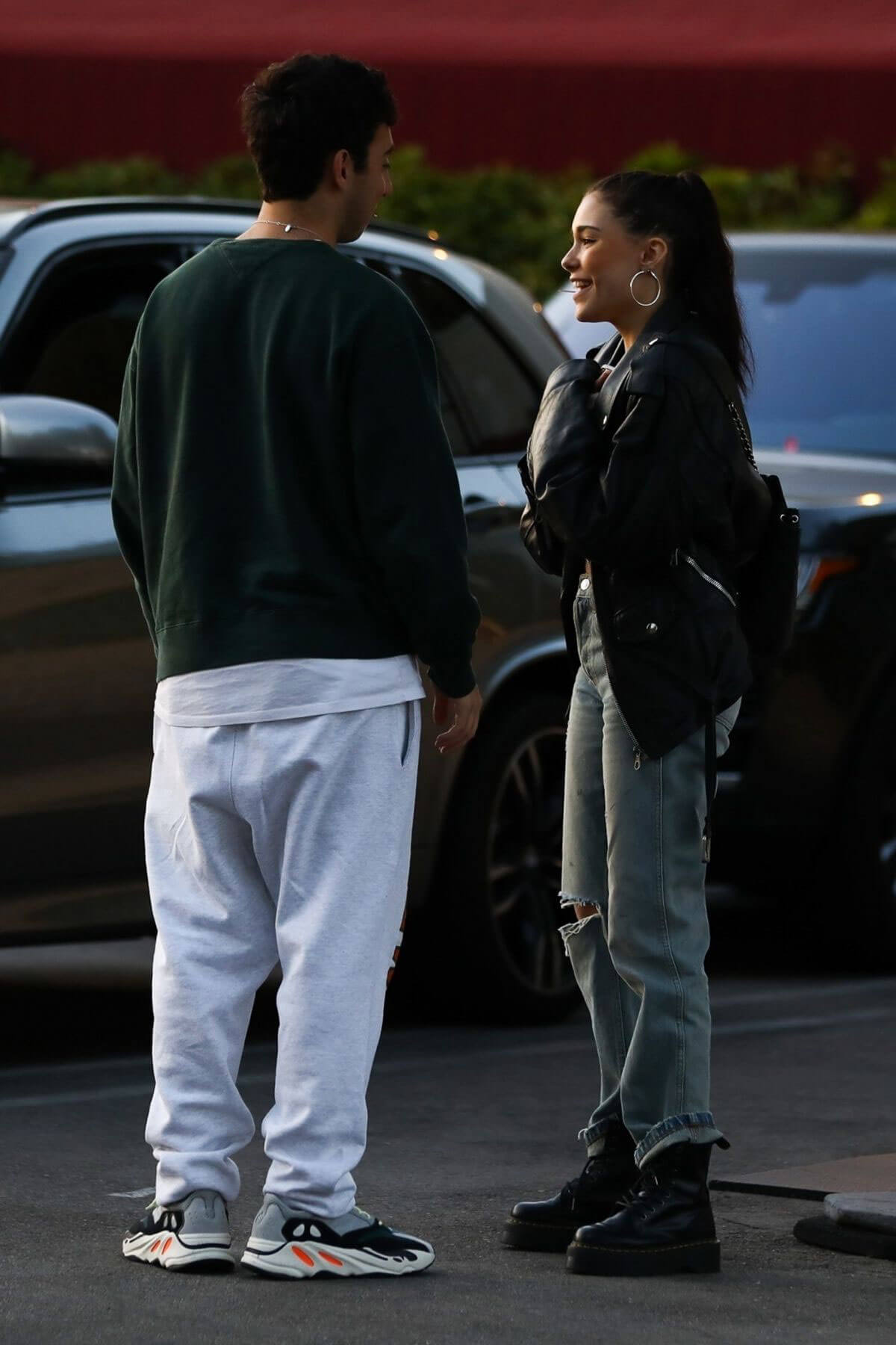 Madison Beer and Zack Bia Stills Out for Dinner in Los Angeles 2018/04/03