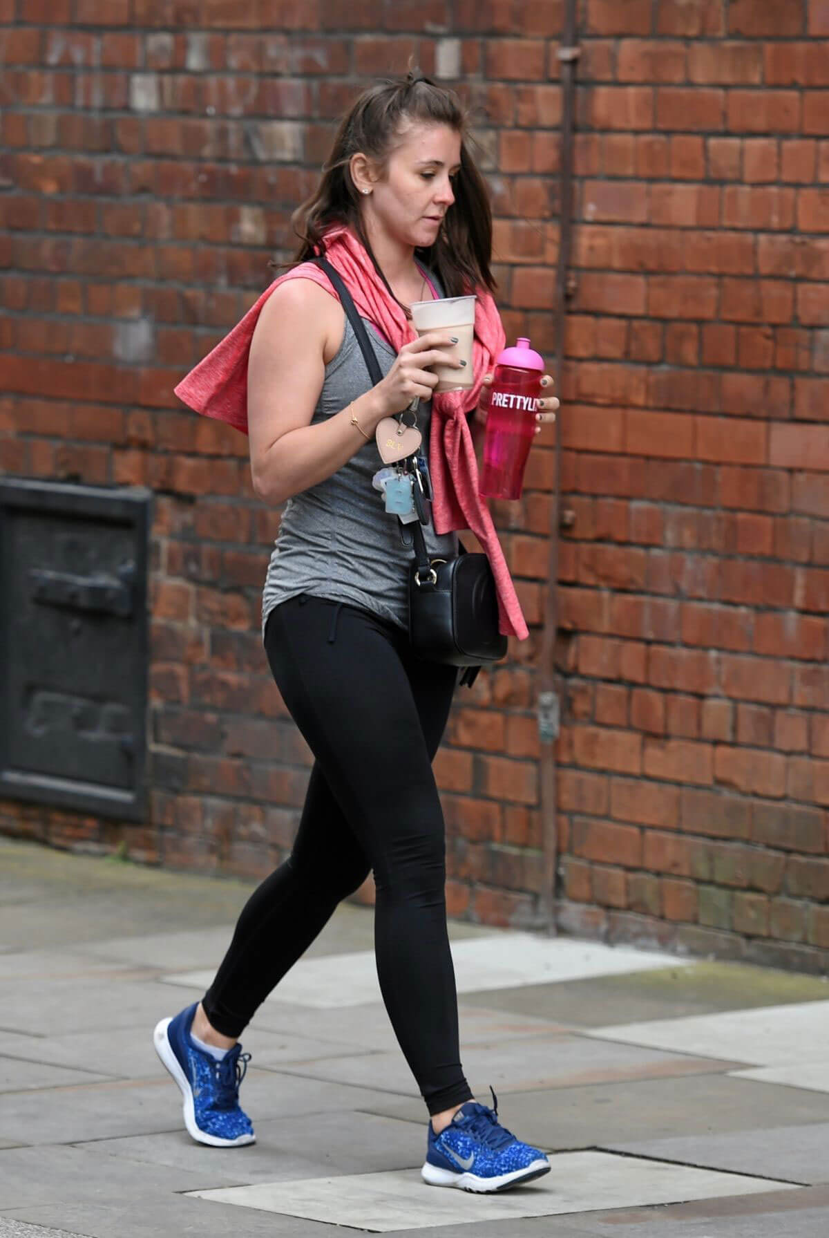 Brooke Vincent Stills Leaves a Gym in Manchester 2018/04/26