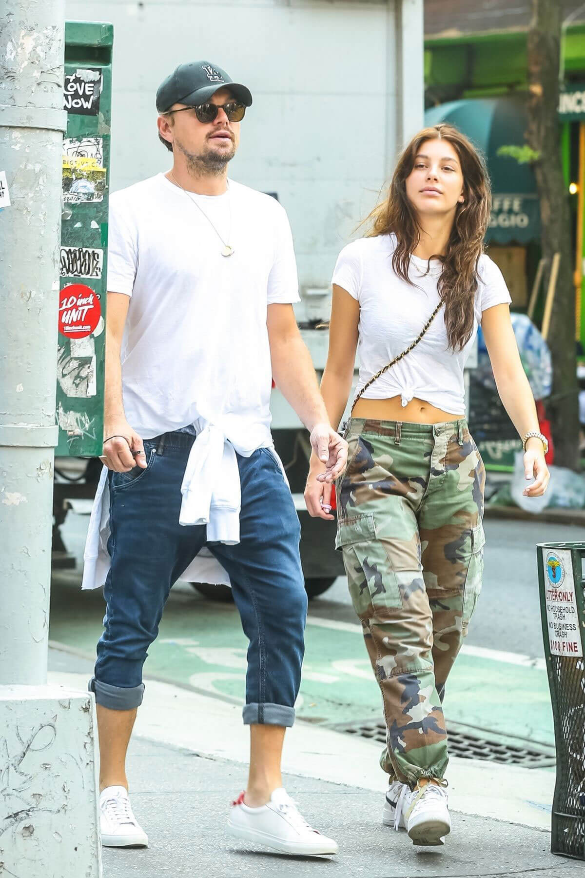 Camila Morrone and Leonardo Dicaprio Stills Out in New York 2018/05/15