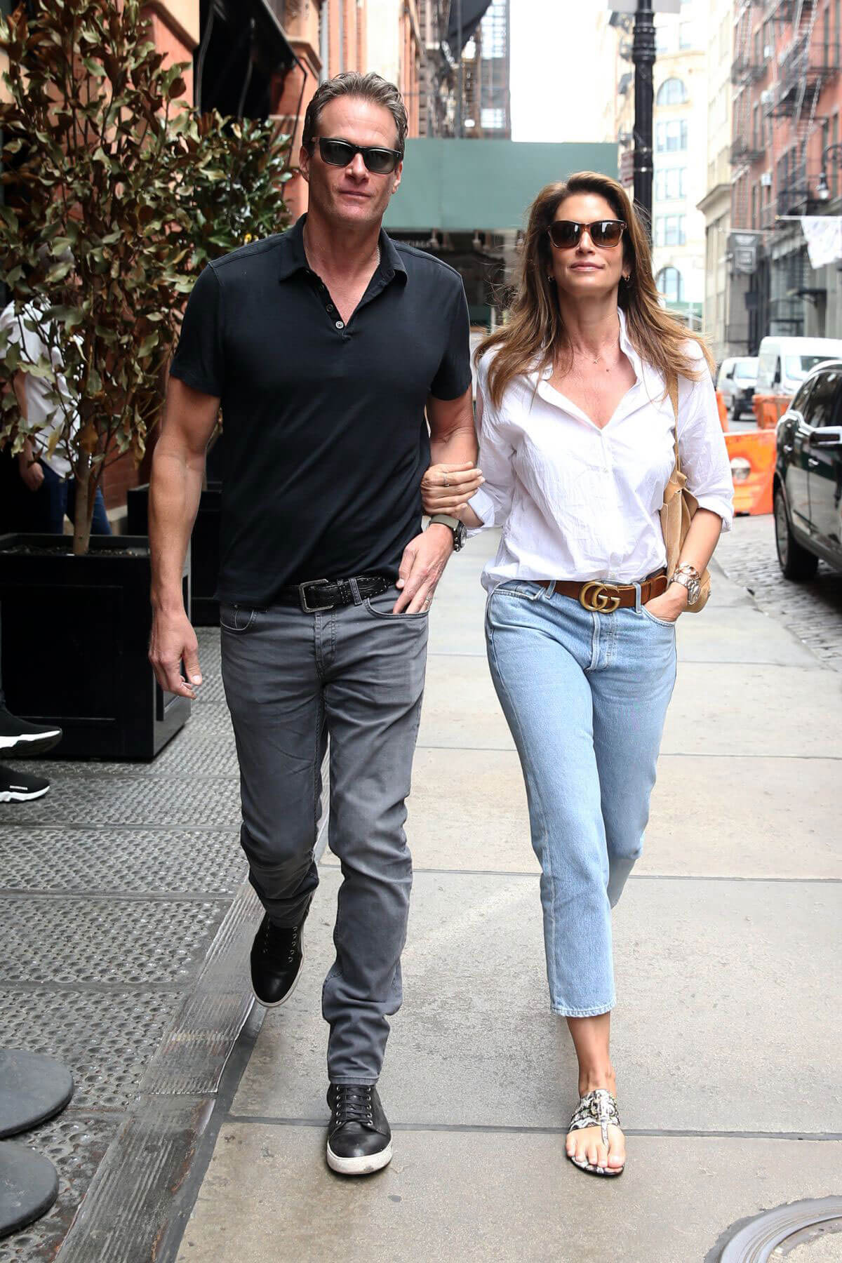 Cindy Crawford and Rande Gerber Stills Out in New York 2018/05/05