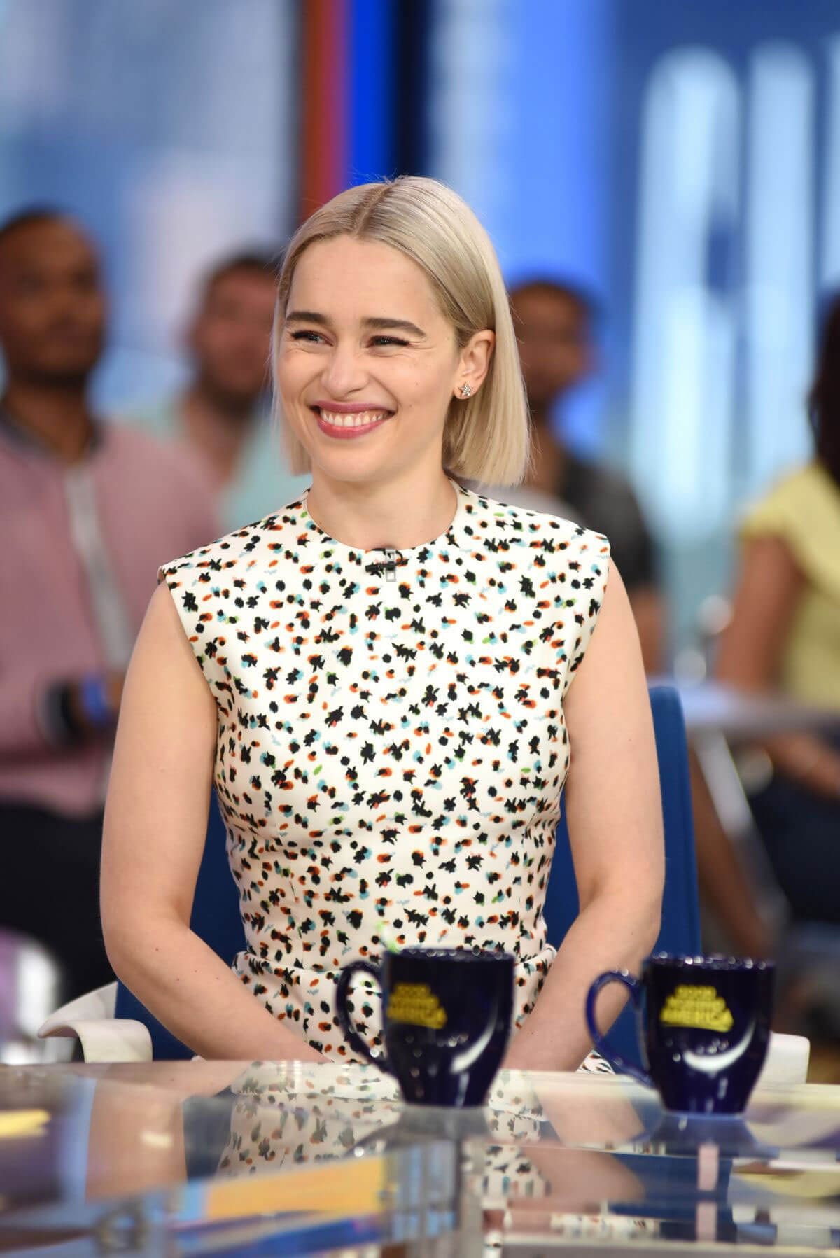 Emilia Clarke at Good Morning America in New York 2018/05/23