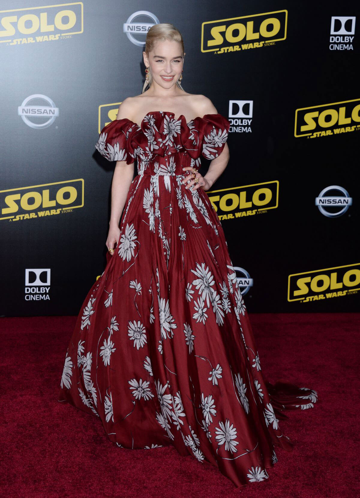 Emilia Clarke Stills at Solo: A Star Wars Story Premiere in Los Angeles 2018/05/10