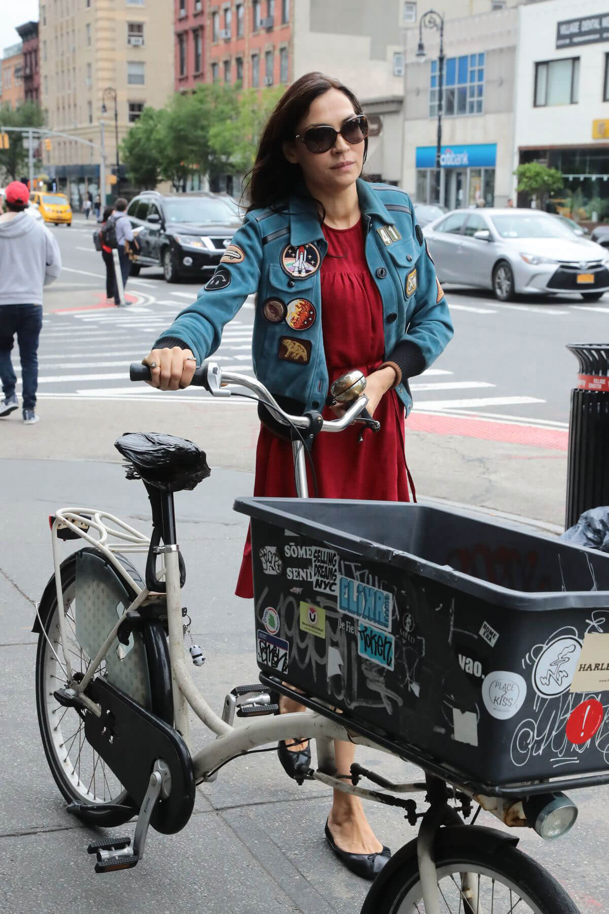 Famke Janssen Out and About in New York 2018/05/28