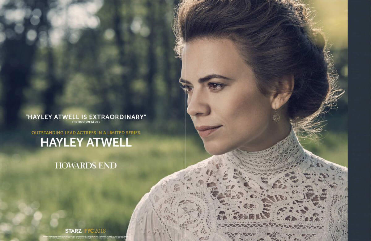 Hayley Atwell in Emmy Magazine, May 2018 Issue