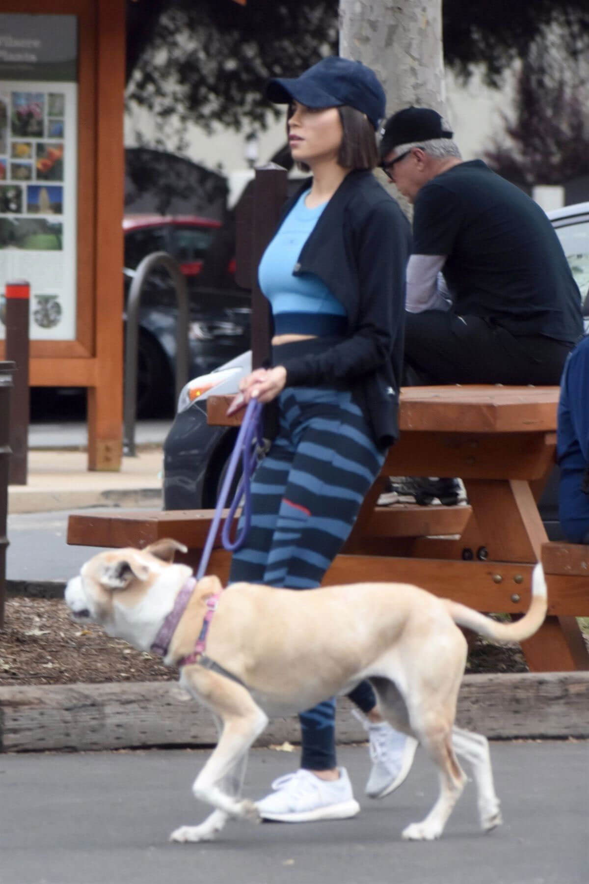 Jenna Dewan Stills Out with Her Dog in Studio City 2018/05/23